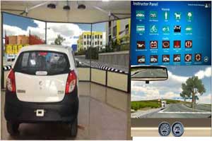 सीएसआईआर-सीआरआरआई कार चालक अनुकारक सीएसआईआर-सीआरआरआई कार चालक अनुकारक